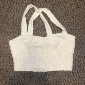 A loves a Textured Wool blend Crop Top S